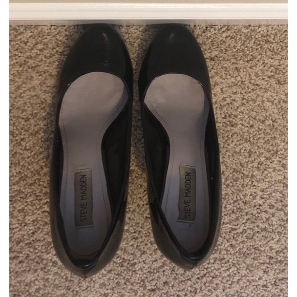 Steve Madden Unityy black patent pumps 8.5 - Picture 6 of 8